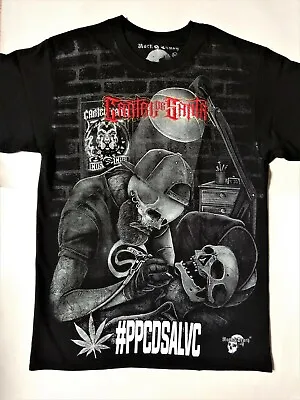 $30.99 • Buy CARTEL DE SANTA T-Shirt RARE Embroidered Logo Rap Hip Hop Control Machete Mexico