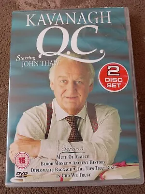 Kavanagh Series 3 Dvd John Thaw Drama 6 Episodes • £6.99