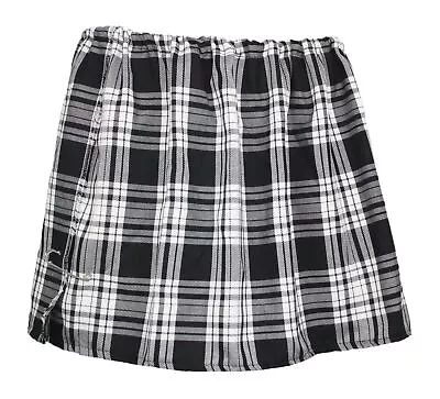 Adults 14  Length Tartan Mini Kilt Burns Night Hogmanay Fancy Dress  • £10.95