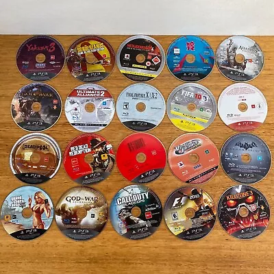 Sony Playstation 3 PS3 Disc Only Video Games Select Your Title Choose Your Game • $9.99