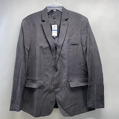 INC International Concepts Mens Slim-Fit Crosshatch Suit Blazer XL Work Business • $19.99