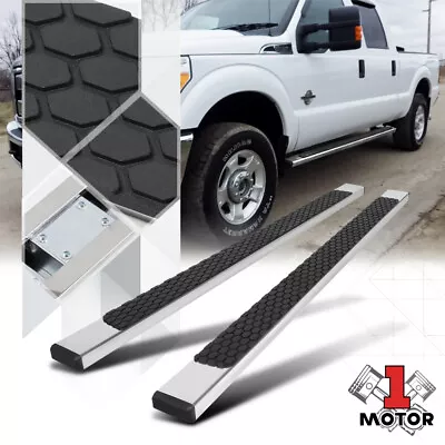 Chrome Running Board 5  Side Step/Nerf Bar For 99-16 Ford F350/F450 SD Crew Cab • $195.89