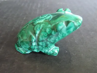 Carving Malachite Frog • $18