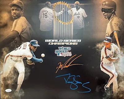 Dwight Doc Gooden & Darryl Strawberry Signed Auto 16x20 Photo Comp JSA COA Mets • $59.99