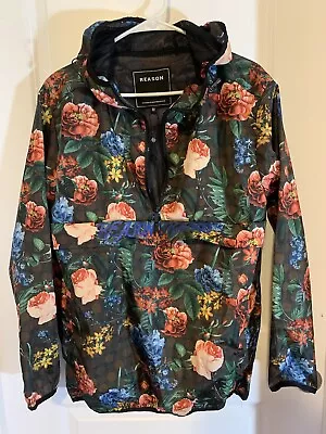 Reason Clothing Brand NWOT NYC Floral Print Windbreaker • $29.99