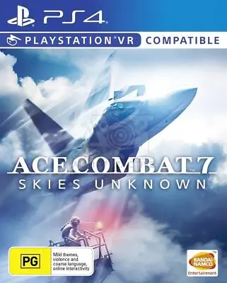 Ace Combat 7 Skies Unknown Playstation 4 PS4 Game | PlayStation VR Compatible • $69.45