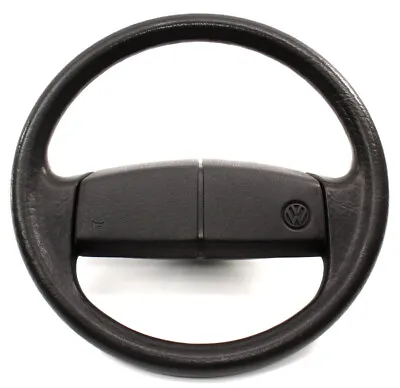 Stock Original Steering Wheel 85-92 VW Jetta Golf MK2 LRG Spline 191 419 091 AG • $69.99