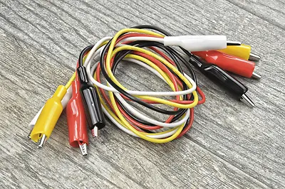 $9.99 • Buy Test Lead Double Ended Insulated Alligator Jumper  Wire 36  Electrical 16-gauge
