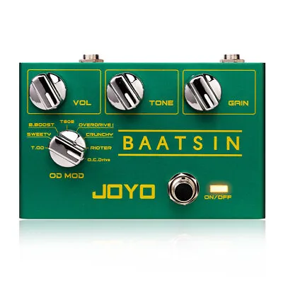 JOYO Distortion Overdrive Pedal Multi Effect Pedal Pure Analog Circuit 8 Effects • $56.69