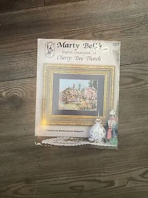 Cross Stitch Leaflet Marty Bell's English Countryside III CHERRY TREE THATCH • $2.99