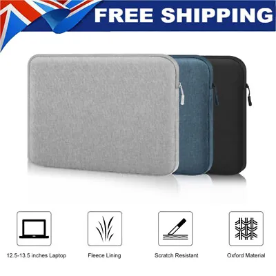 Laptop Sleeve Bag Carry Case Cover Pouch For Macbook Air Pro HP 10-16.7 Inch • £8.22