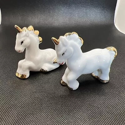 Vintage Nanco Unicorn Figures Pair  • $11.99