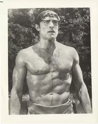 Mike Henry Tarzan The Great River Wet Barechested Beefcake Vintage 8x10 Photo • $24.99