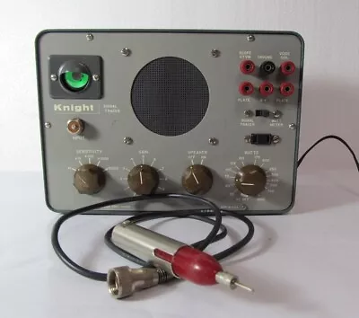 Vintage Knight Signal Tracer W/ Probe - Allied Radio Chicago USA - AS IS • $269.99