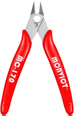 5 Inch Micro Wire Cutters Flush Cutters With Ultra Sharp Cutting Edge  • $10.64