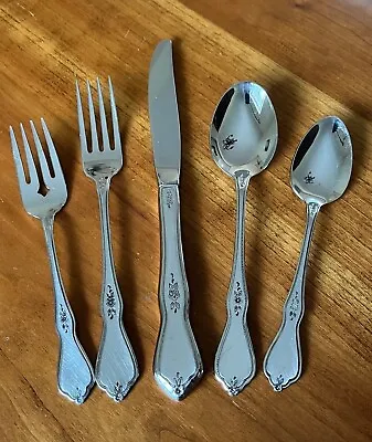 Oneida MORNING BLOSSOM Burnished Stainless Flatware - Choice • $6
