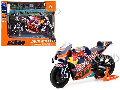 Ktm Rc16 #43 Miller  Red Bull-ktm  Motogp 2023 1/12 Motorcycle By New Ray 58393 • $23.99