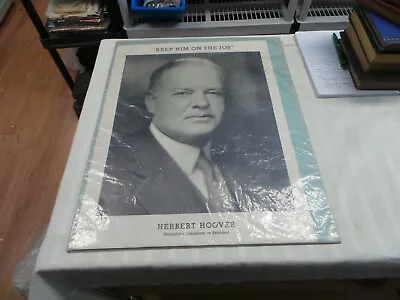 $21.99 • Buy Vintage Herbert Hoover Poster/ Photo
