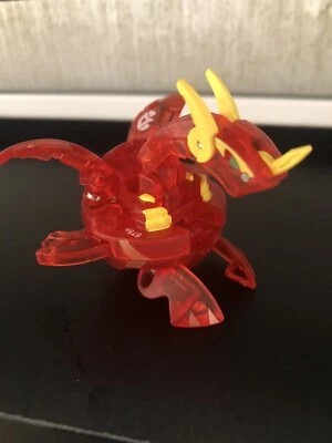 $18 • Buy Bakugan Translucent Pyrus Neo Dragonoid 575G Red New Vestroia Fast Shipping !!!