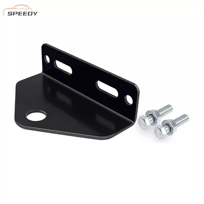 Universal Zero Turn Mower Trailer Hitch 5  Outside Holes Centers BLACK • $15.99