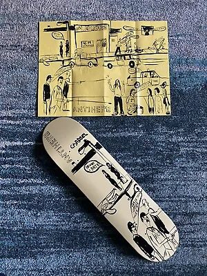 Anti Hero John Cardiel Skateboard Deck Vintage Chris Johansson Art W/ Poster NOS • $799.99