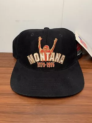 Vintage San Francisco 49ers Sports Specialties Snapback Hat Joe Montana 90s NWT • $39.99