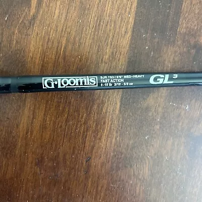 G Loomis GL3 SJR 783 6’6 Med Heavy Fast Action • $300