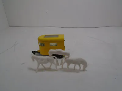 Matchbox Lesney Replacement Horses For #43c Pony Trailer K-18 Horse Trailer • £9.68