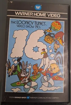 Looney Tunes Video Show No. 16 Warner Bros Big Box Ex Rental VHS Pre/Post Cert  • £12