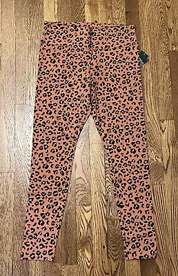 Wild Fable Women's Size Large High Rise Leggings Brown Leopard Print • $12.99