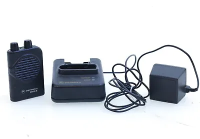 MINITOR IV 4 Low Band 33-49 MHz 2-Channel Fire Radio Pager With OEM Charger • $74.99