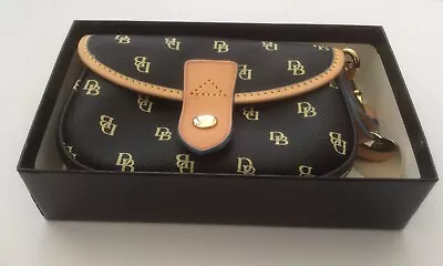 Dooney & Bourke Leather Wristlet With Magnet Snap Closure • $30