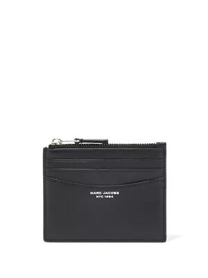 Marc Jacobs ‘THE SLIM 84’ Zip Card Holder In Black - Great Gift • £59.99