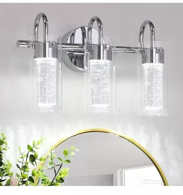 MAXvolador 3-Light LED Vanity Light Fixture 1500Lumen Dimmable Bathroom • $49.99