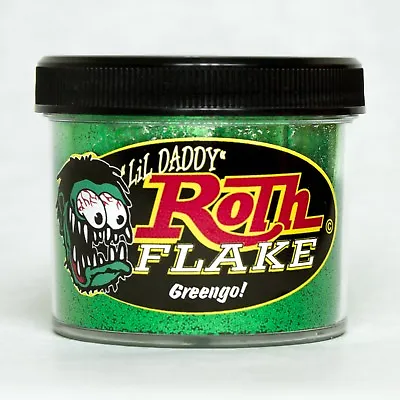Lil' Daddy Roth Metal Flake - Green Go! • $17.99