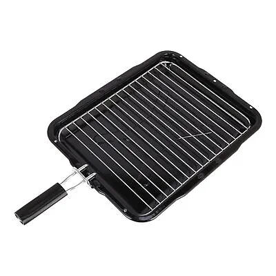 ZANUSSI  Oven Cooker Grill Pan Rack And Handle 387 X 300mm GENUINE • £26.95