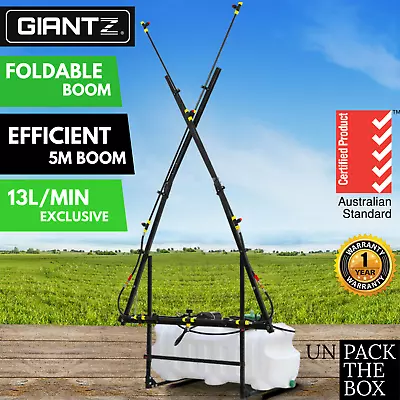 Giantz ATV Weed Sprayer Quad Bike Ride On Mower Chemical Sprayer 5m Boom 100L • $421.06