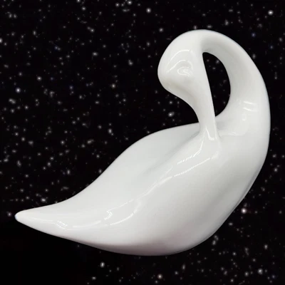 $33.25 • Buy Vintage Naaman Israel White Porcelain Bird Dove Figurine Judaica 6”W 4”T