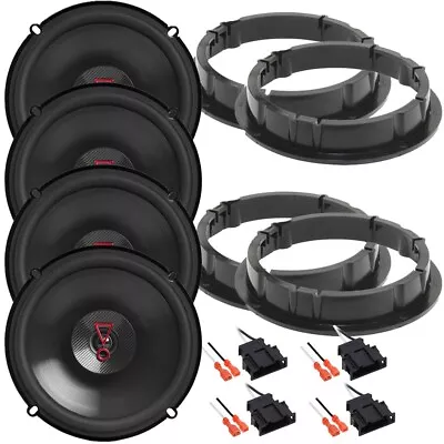 4) JBL Stage3627 6.5  Front & Rear Car Speakers & Kit For 1998-2013 Volkswagen • $169.99