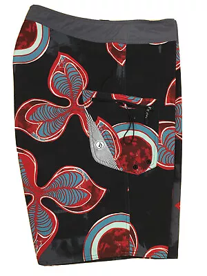 Volcom Tremors Baia Park Board Shorts Men's Size 34 Floral Print Surf Swim Trunk • $19.99