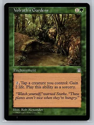 Volrath's Garden NM Stronghold Magic The Gathering MTG • $1.49