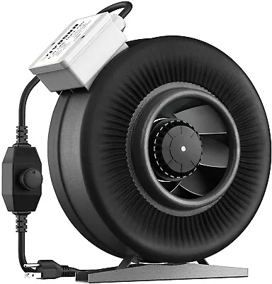 6  440 CFM Inline Duct Ventilation Fan With Variable Speed Controlle • $79.99