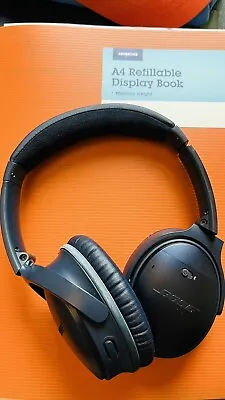 Bose Quietcomfort 35 Superior Clarity Noise Cancelling Wireless Headphones • $275