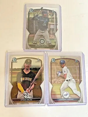 2023 Bowman Chrome RC And Vets 1-100 Prospects And 1st BCP 150-250 YOU PICK • $0.99