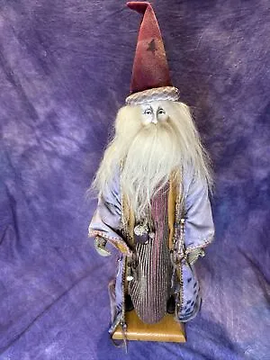 Sir Cedric’s Good Heads 3EC Merlin 28” Lynda Jasper-Vogel Doll 1986 VTG 10/150 • $599