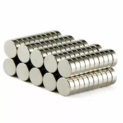 1-500x Super Strong N52/N50/N35 Cylinder Round Disc Magnets Rare Earth Neodymium • $8.38