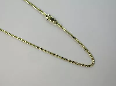 2mm Miami Curb Chain VERMEIL (14k Gold Over Sterling Silver) 1820222430 Inch • $28.99