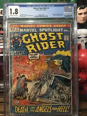 Marvel Spotlight #6 CGC 1.8 Oct 1972 2nd Appearance Ghost Rider & Origin Retold. • $89