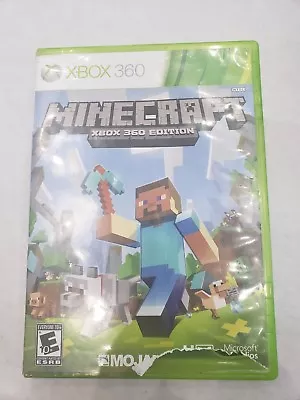 Minecraft (Microsoft Xbox 360 2013) FREE FAST SHIPPING • $17.99