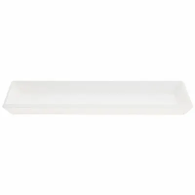 £7.99 • Buy Contemporary White Wooden Display Tray | Trinket Tray Jewellery Dish 40cm